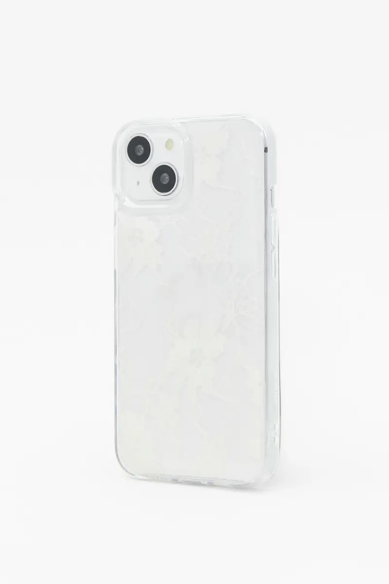 Custodia Iphone Pizzo Bianco miniatura 3