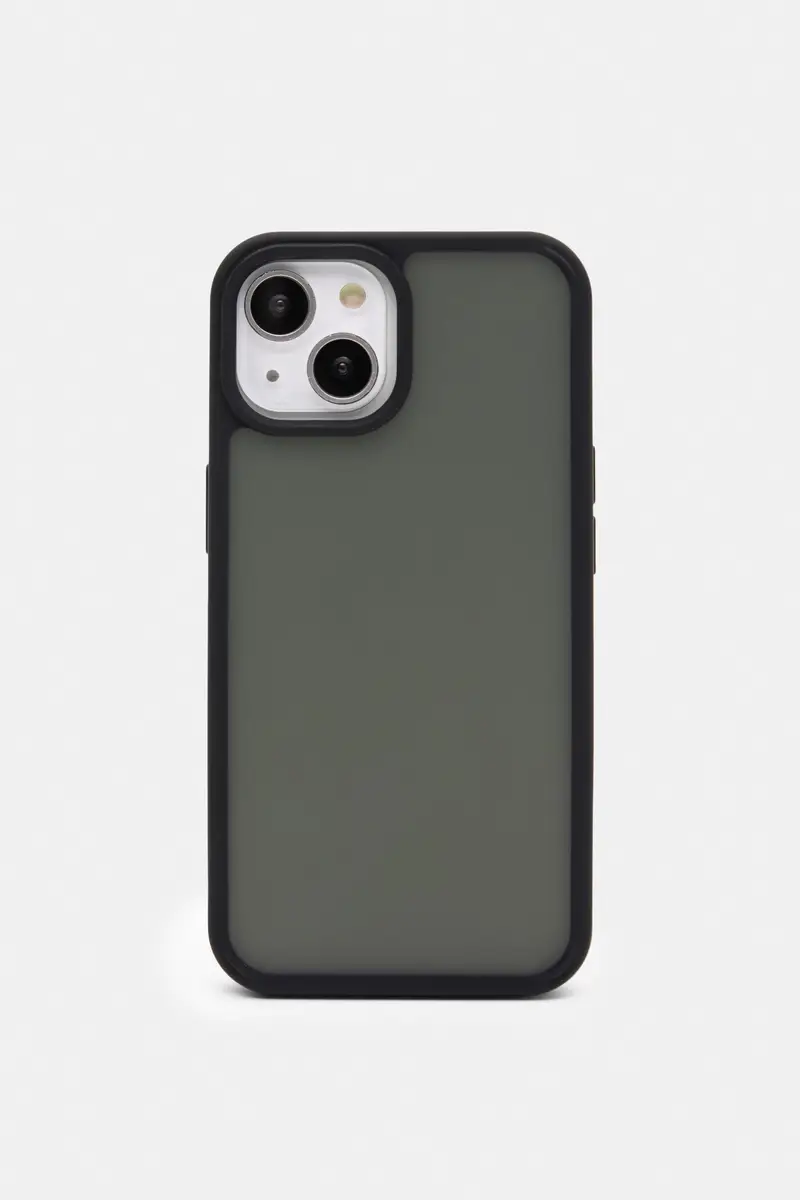 Custodia Iphone Trasparente Nero