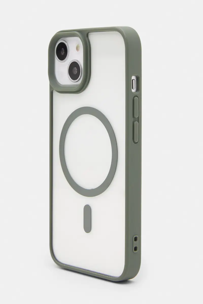 Custodia Iphone Trasparente Verde miniatura 3