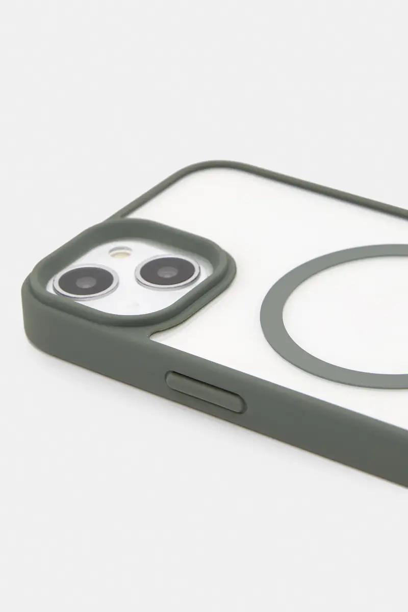 Custodia Iphone Trasparente Verde miniatura 2