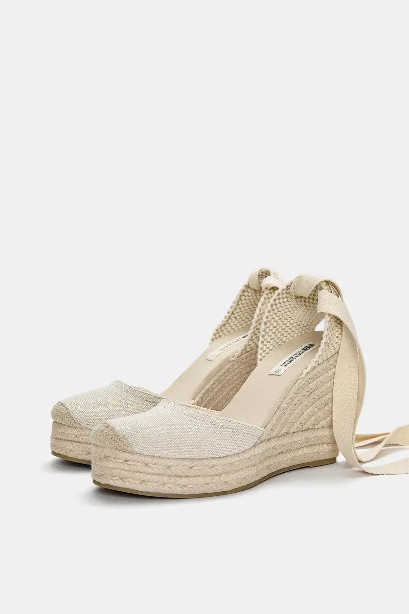 Pull&Bear Espadrillas Beige 3934332 miniatura 2