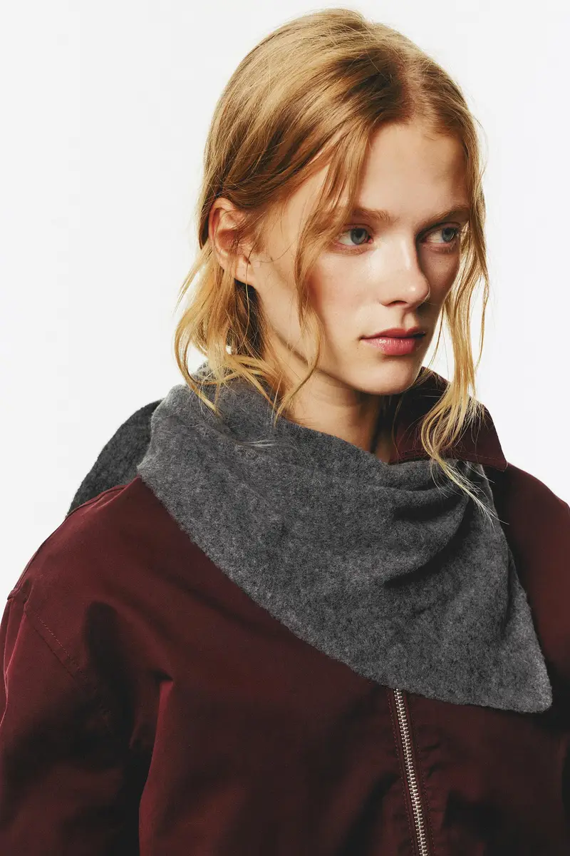 Fascia In Maglia Soft Touch Grigio miniatura 2