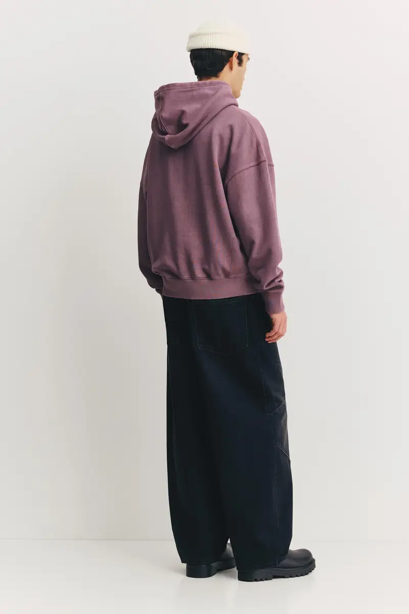 Felpa Cappuccio Hasriver St. Club Viola miniatura 2