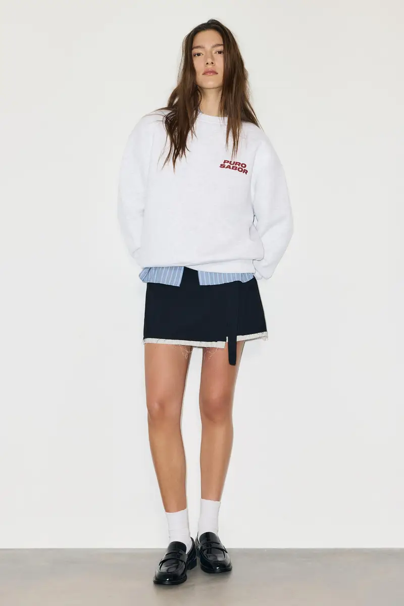 Felpa Ciliegie Puro Sapore Grigio vigoré miniatura 3