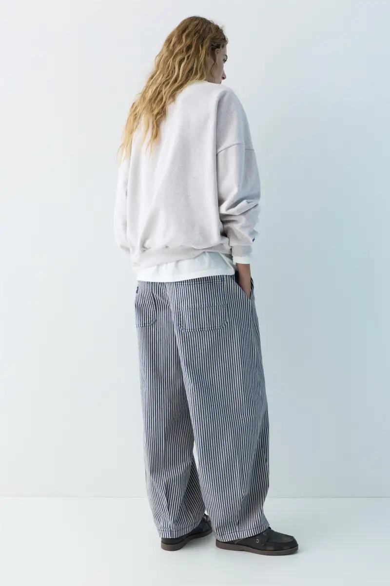 Felpa Collo Rotondo Orso Grigio vigoré miniatura 3