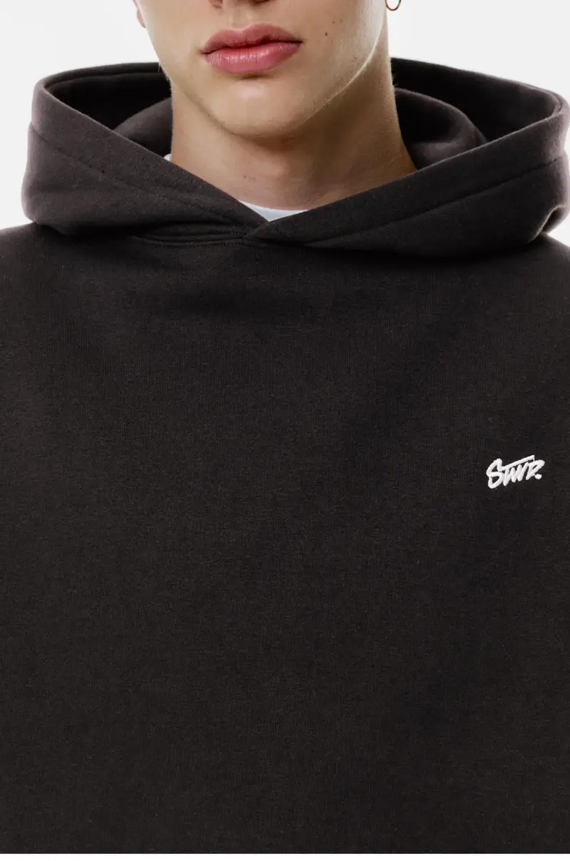 Felpa Con Cappuccio Stwd Nero