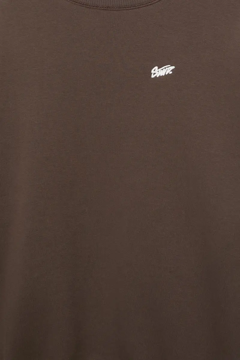 Felpa Girocollo Stwd Marrone miniatura 3