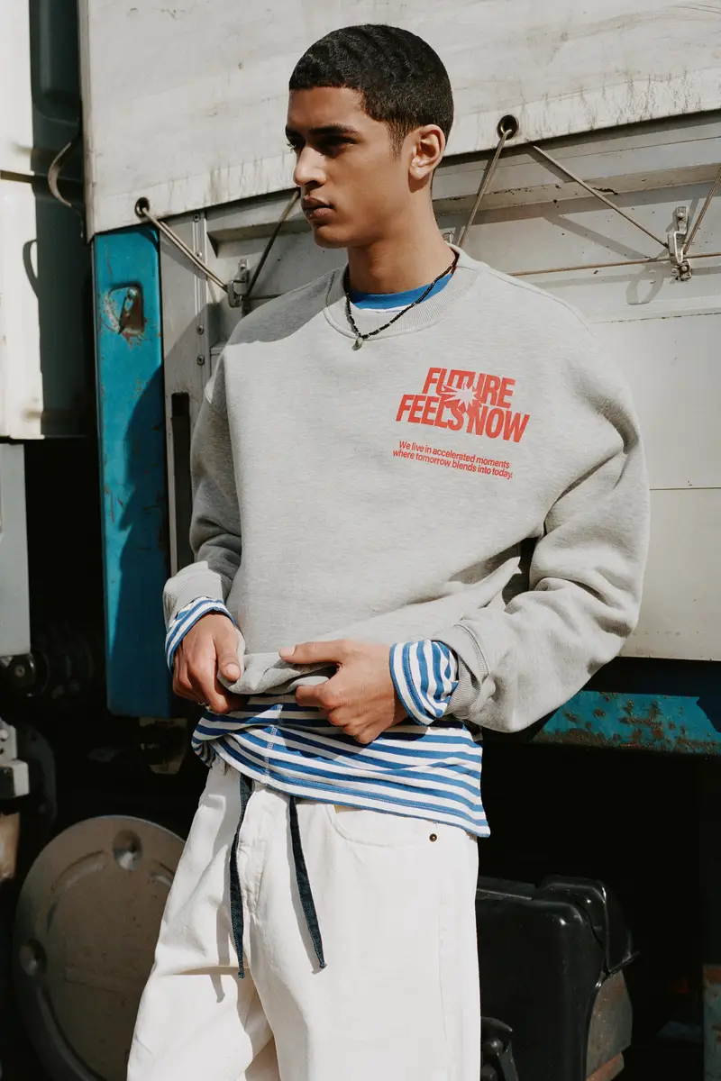 Felpa Grigia Future Grigio vigoré