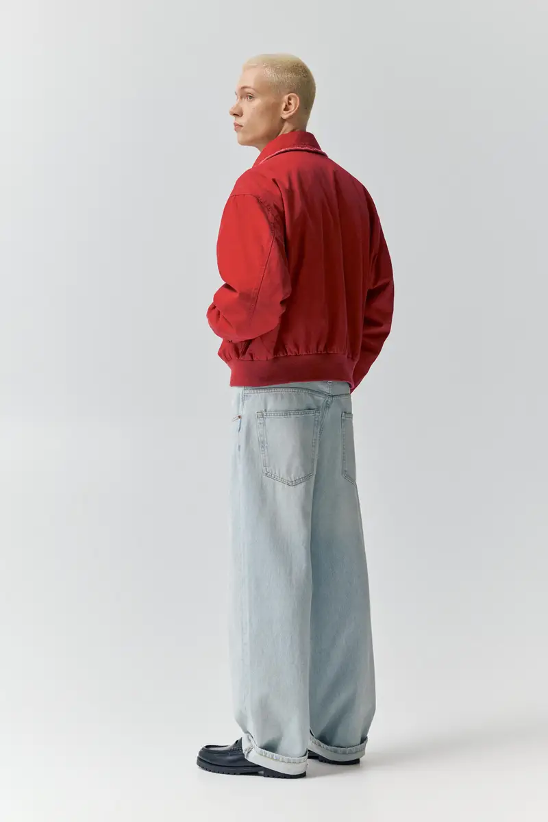 Giacca A Toppe Rosso miniatura 3