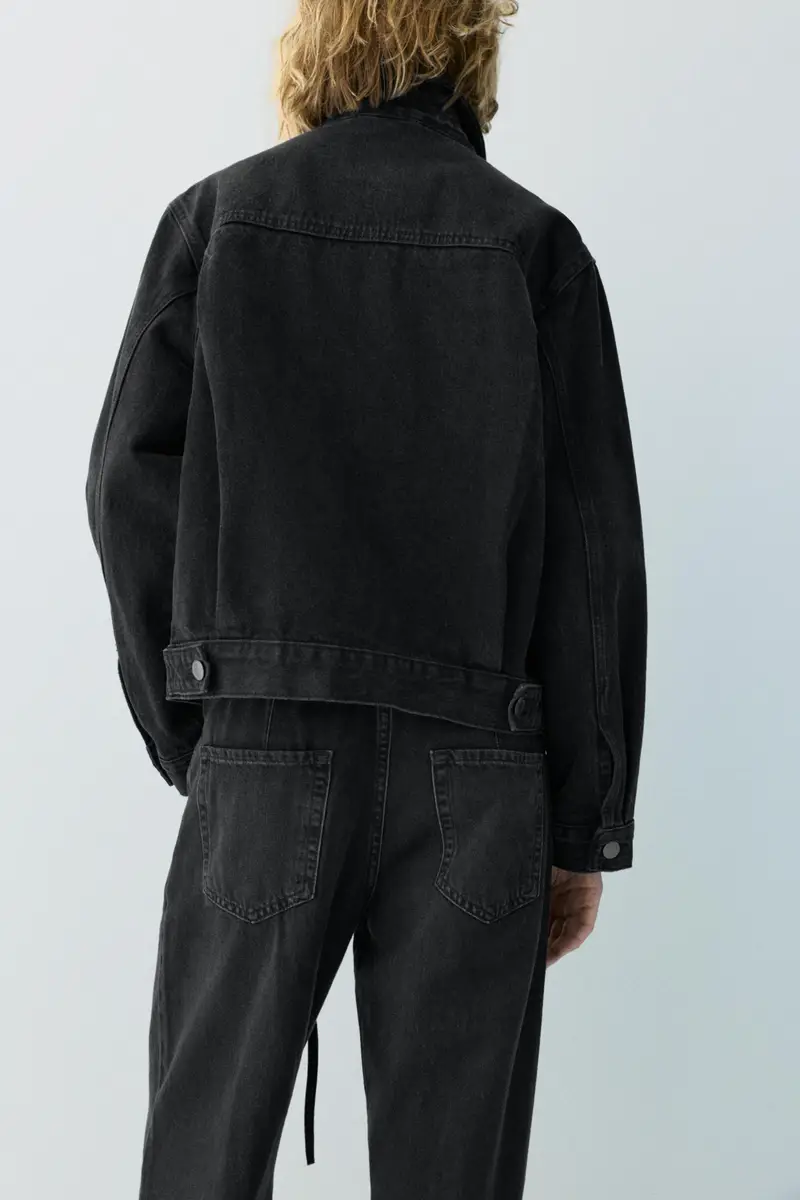 Pull&Bear Jeans Nero 4291902 miniatura 2