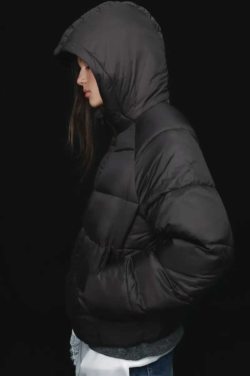 Pull&bear Giacca Imbottita Donna Nero