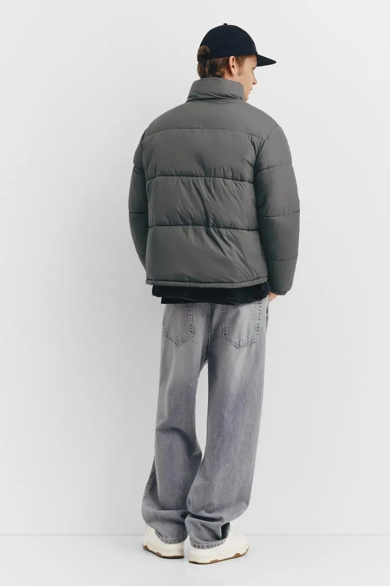 Giacca Imbottita Stwd Grigio antracite miniatura 2