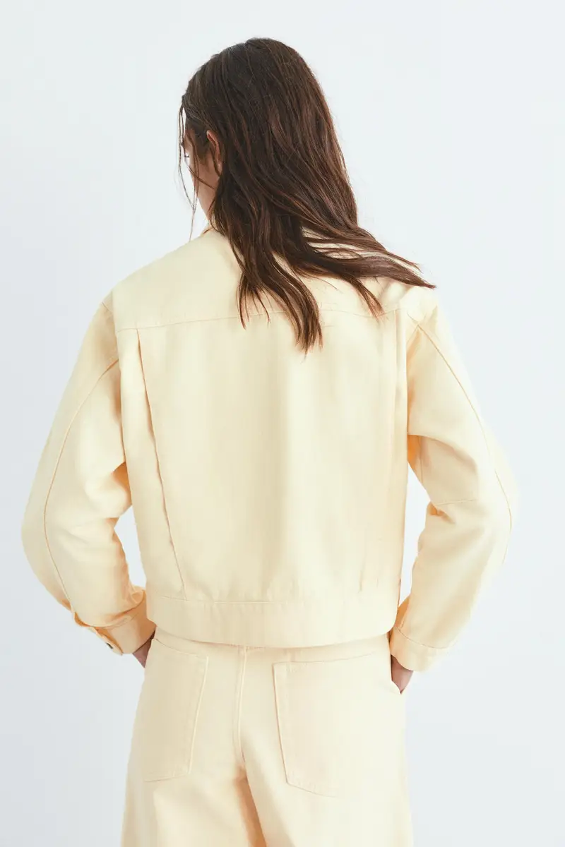 Giacca Utility Gialla Giallo miniatura 2