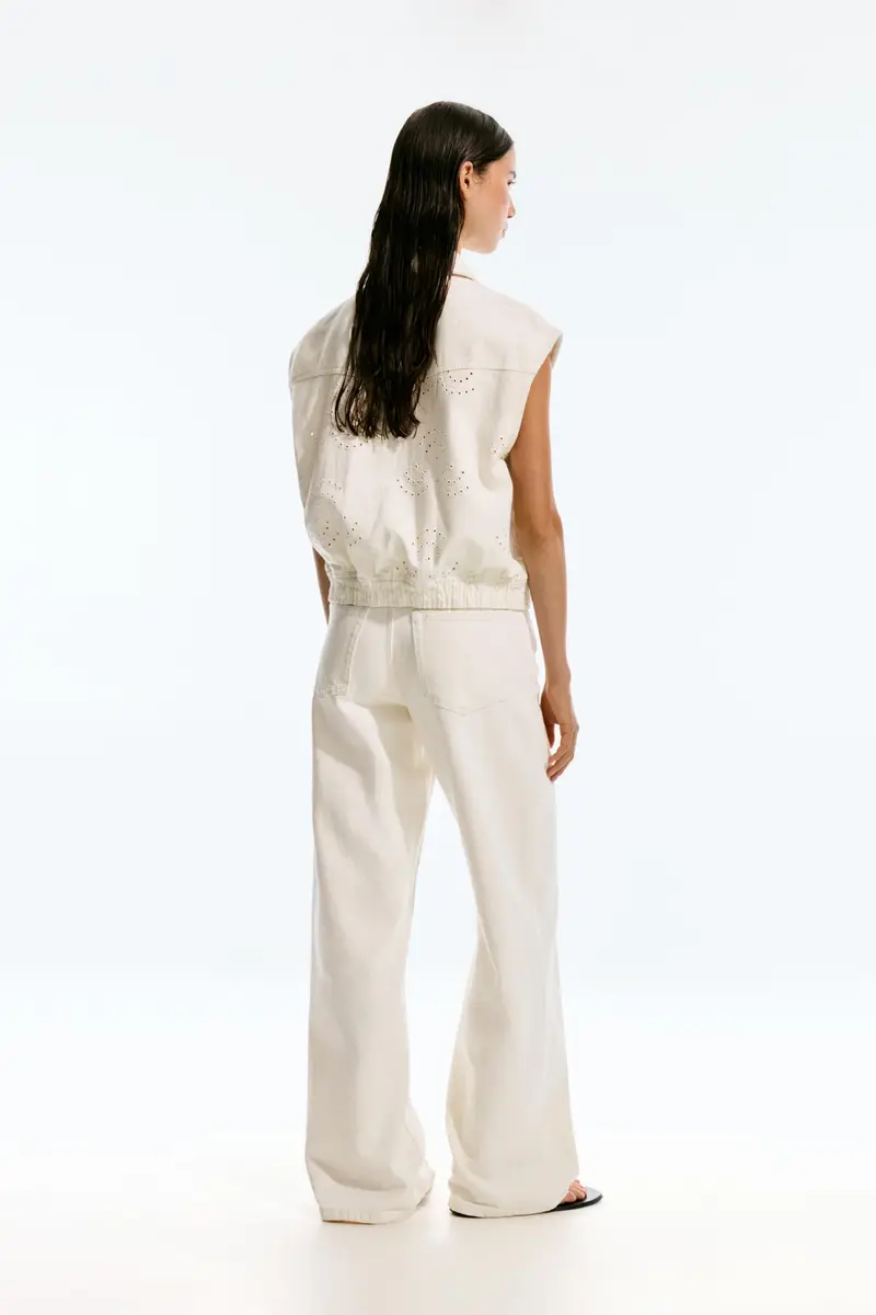 Pull&Bear Gilet Beige 2741117 miniatura 2