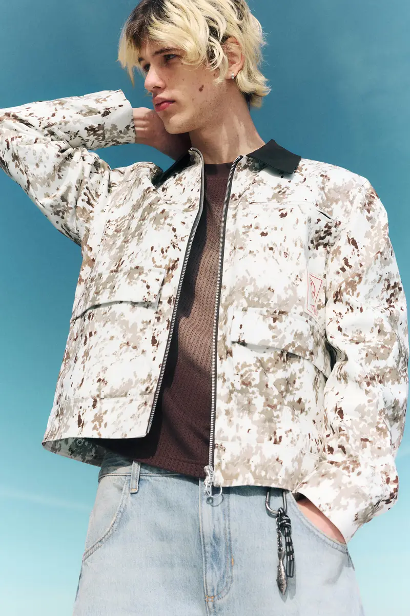 Giubbotto Mimetico Stwd Marrone