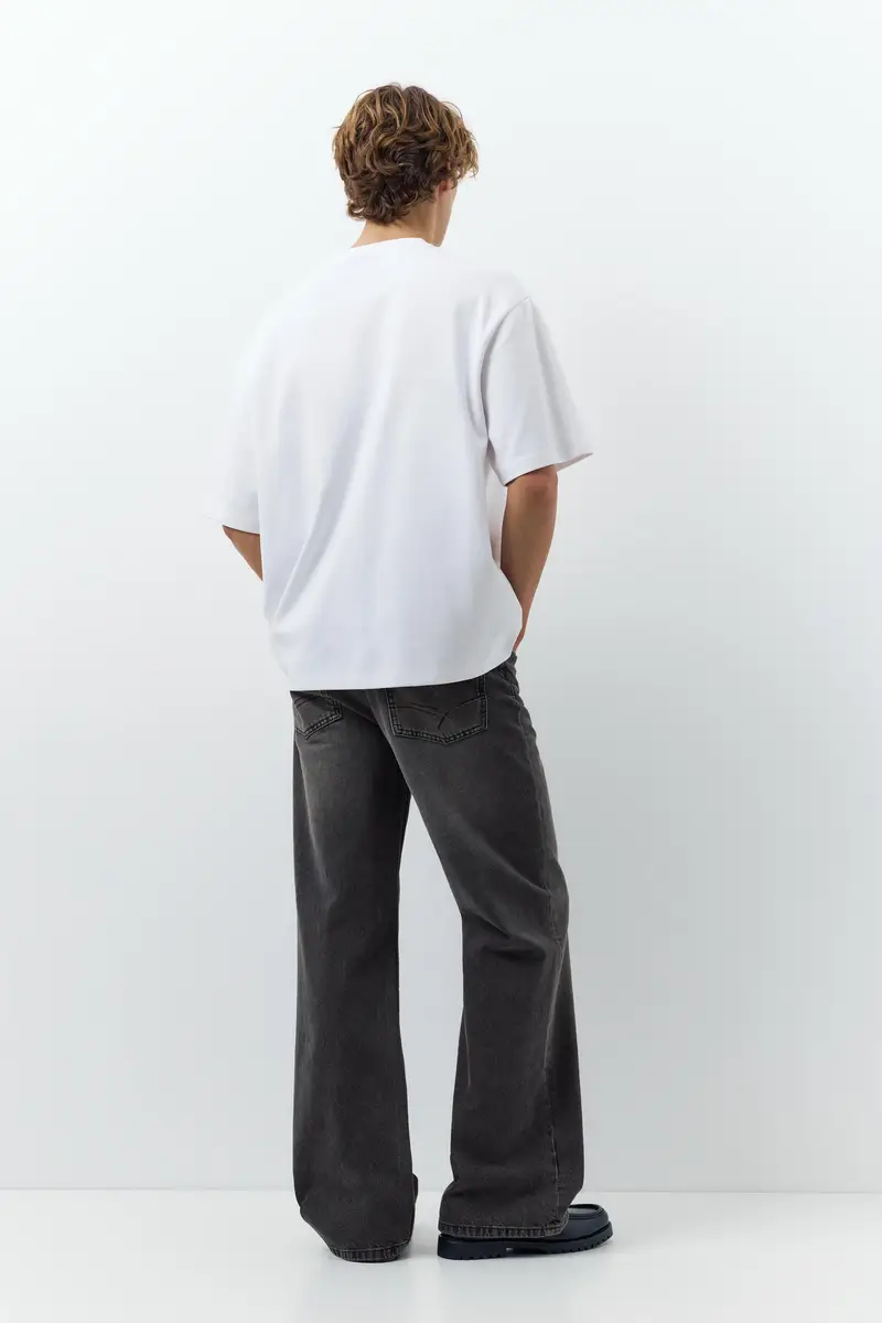 Pull&Bear Jeans Nero 4336334 miniatura 2