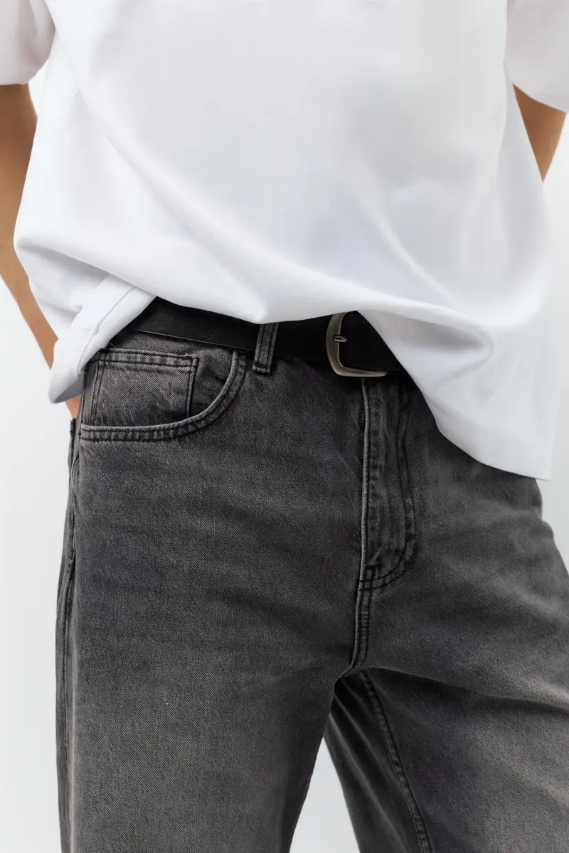 Pull&Bear Jeans Nero 4336334 miniatura 3