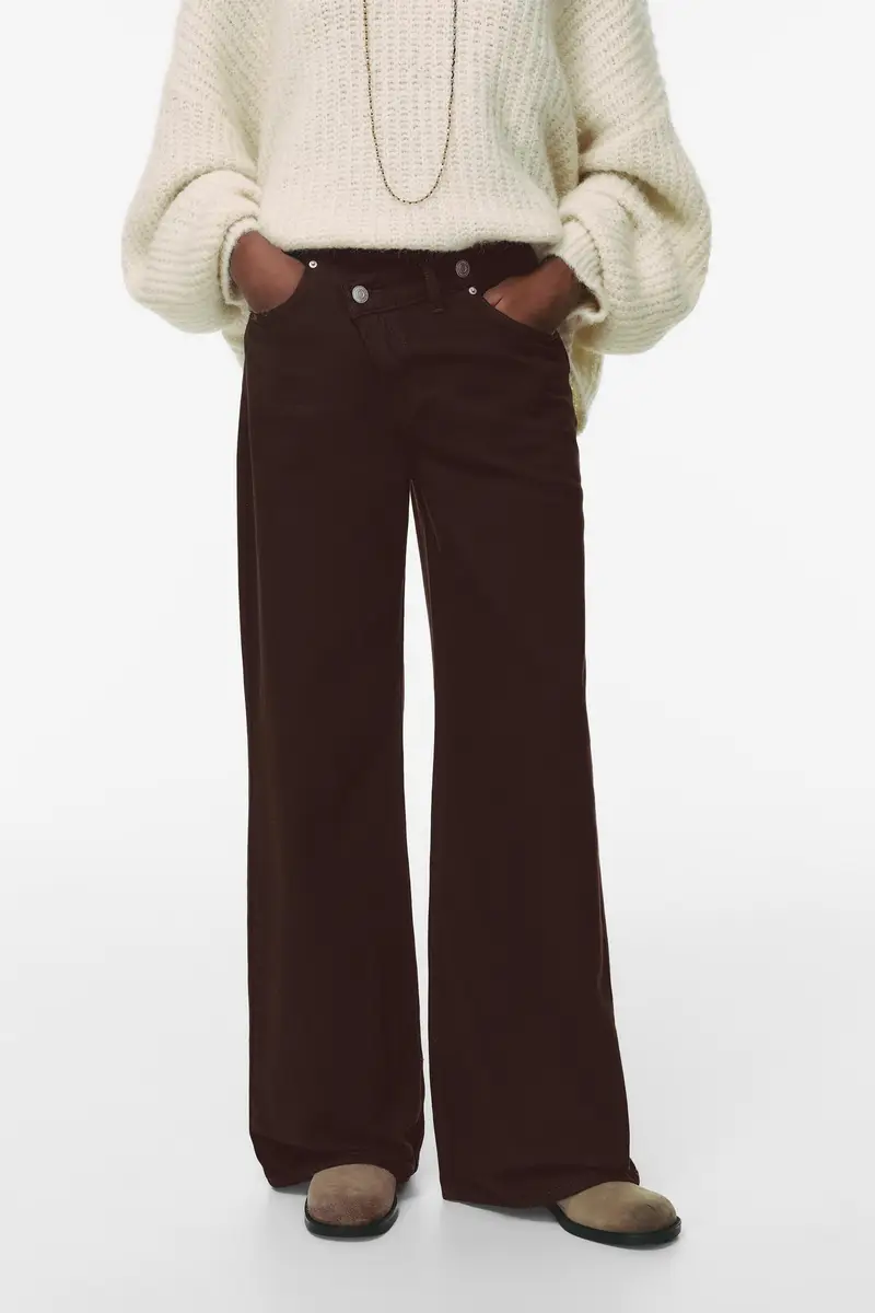 Pull&Bear Jeans Marrone 3934117 miniatura 2