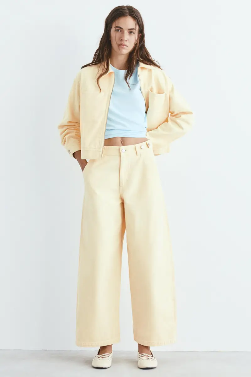 Pull&Bear Jeans Giallo 4362652 miniatura 2