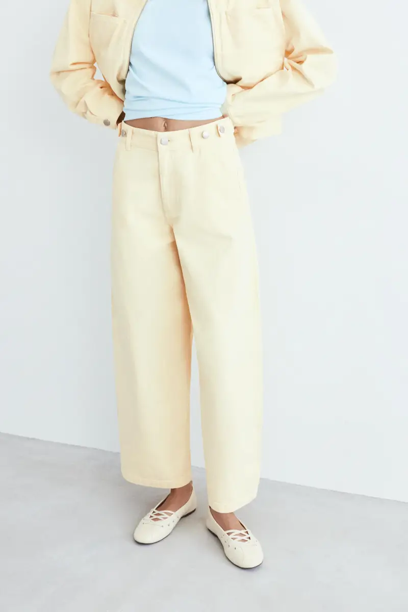 Pull&Bear Jeans Giallo 4362652 miniatura 3