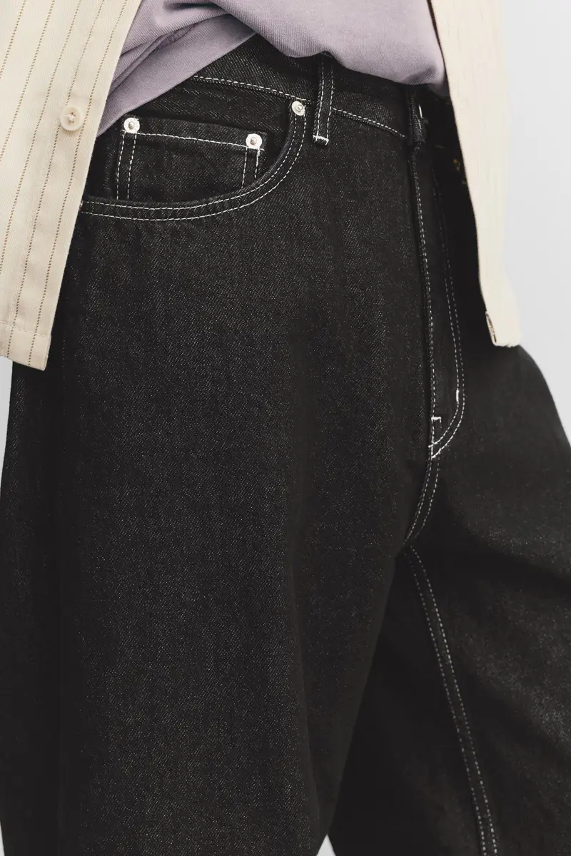 Pull&Bear Jeans Nero 3917388 miniatura 3