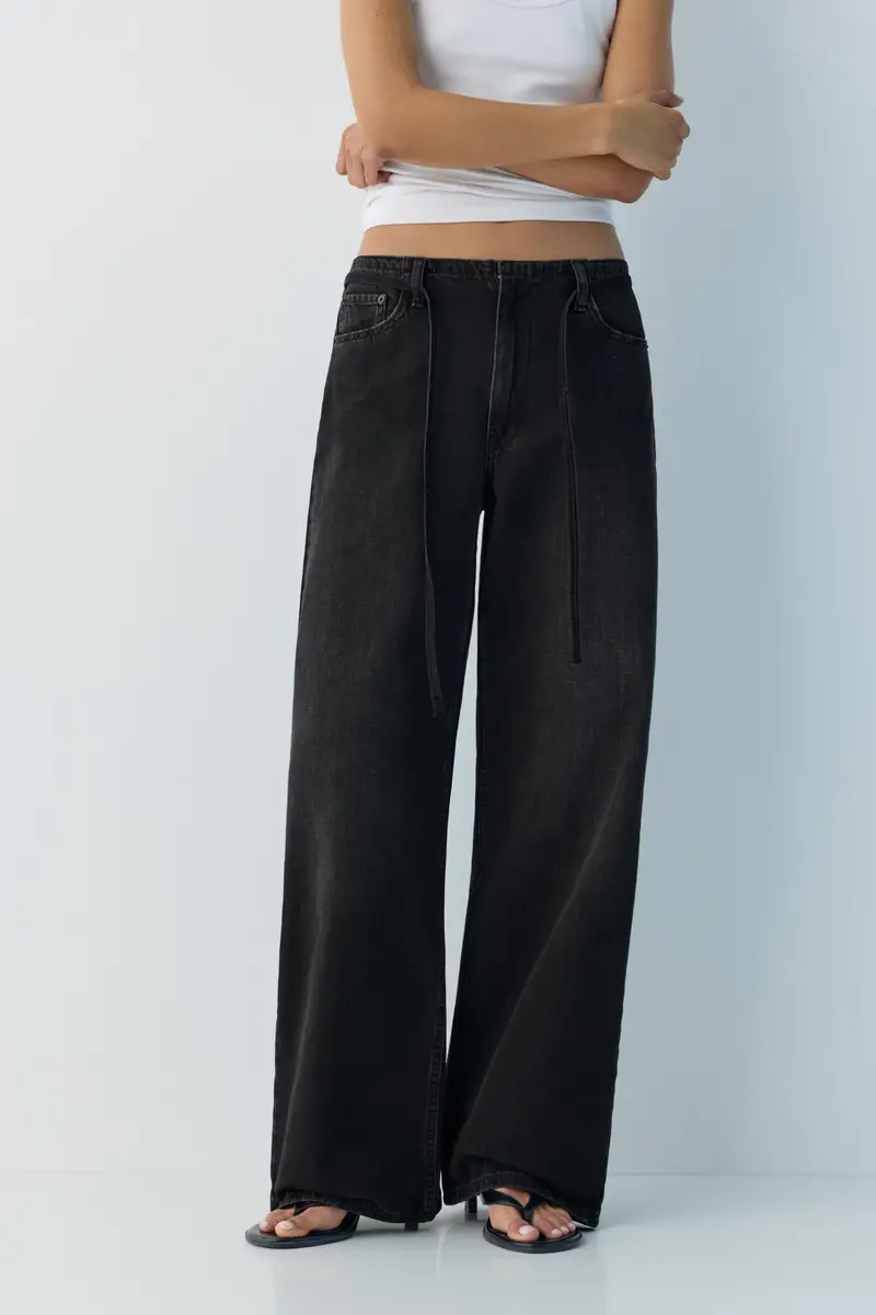 Pull&Bear Jeans Nero 4236014 miniatura 3