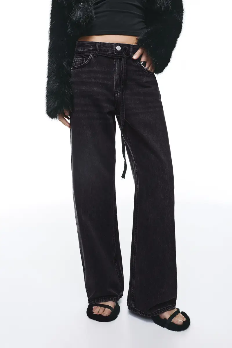 Pull&Bear Jeans Nero 3784372 miniatura 2