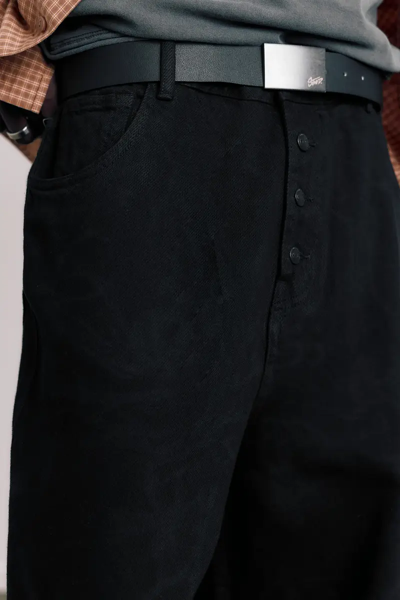 Pull&Bear Jeans Nero 4188969 miniatura 3