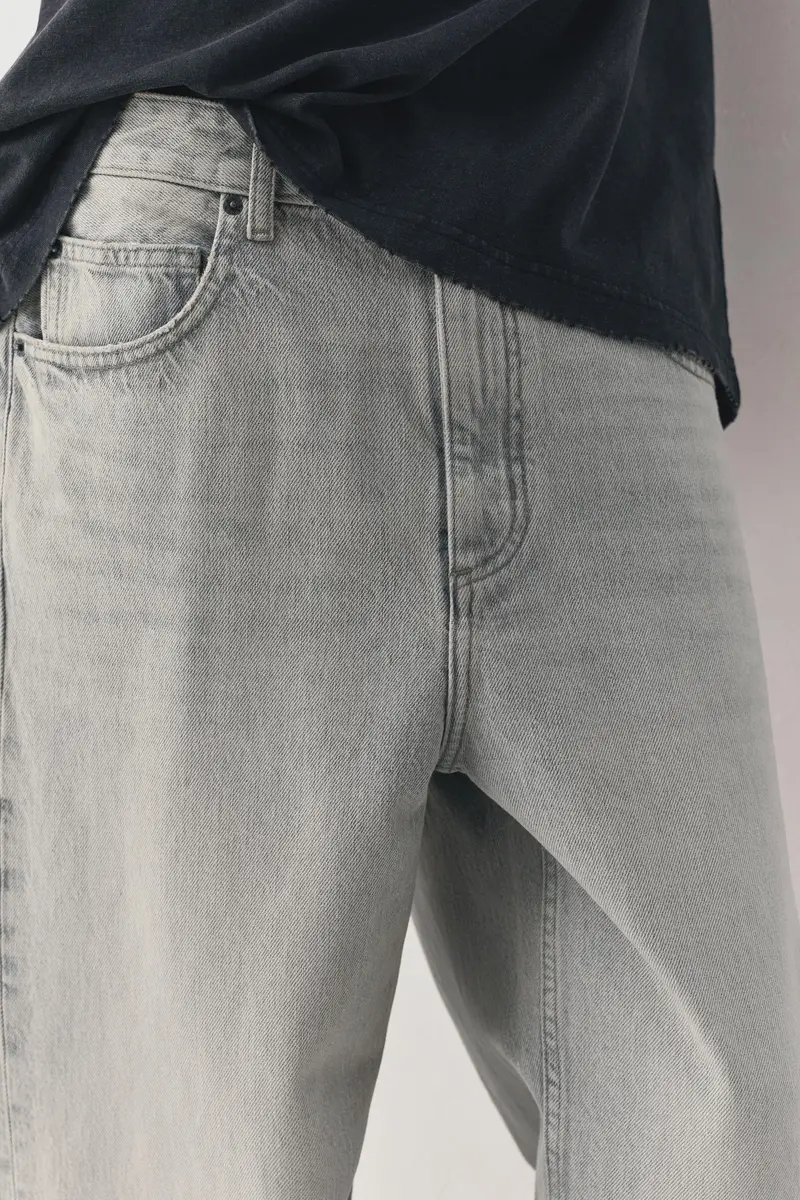 Pull&Bear Jeans Grigio 4194703 miniatura 3