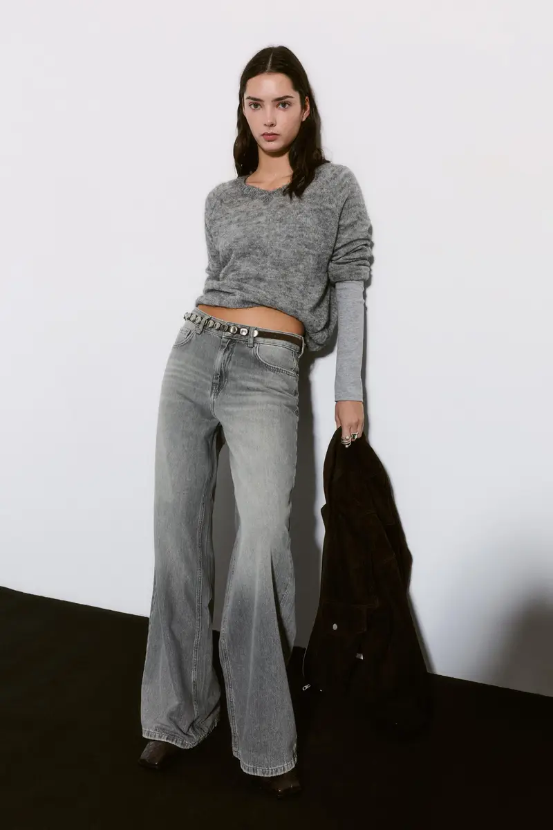 Pull&Bear Jeans Grigio 3937393