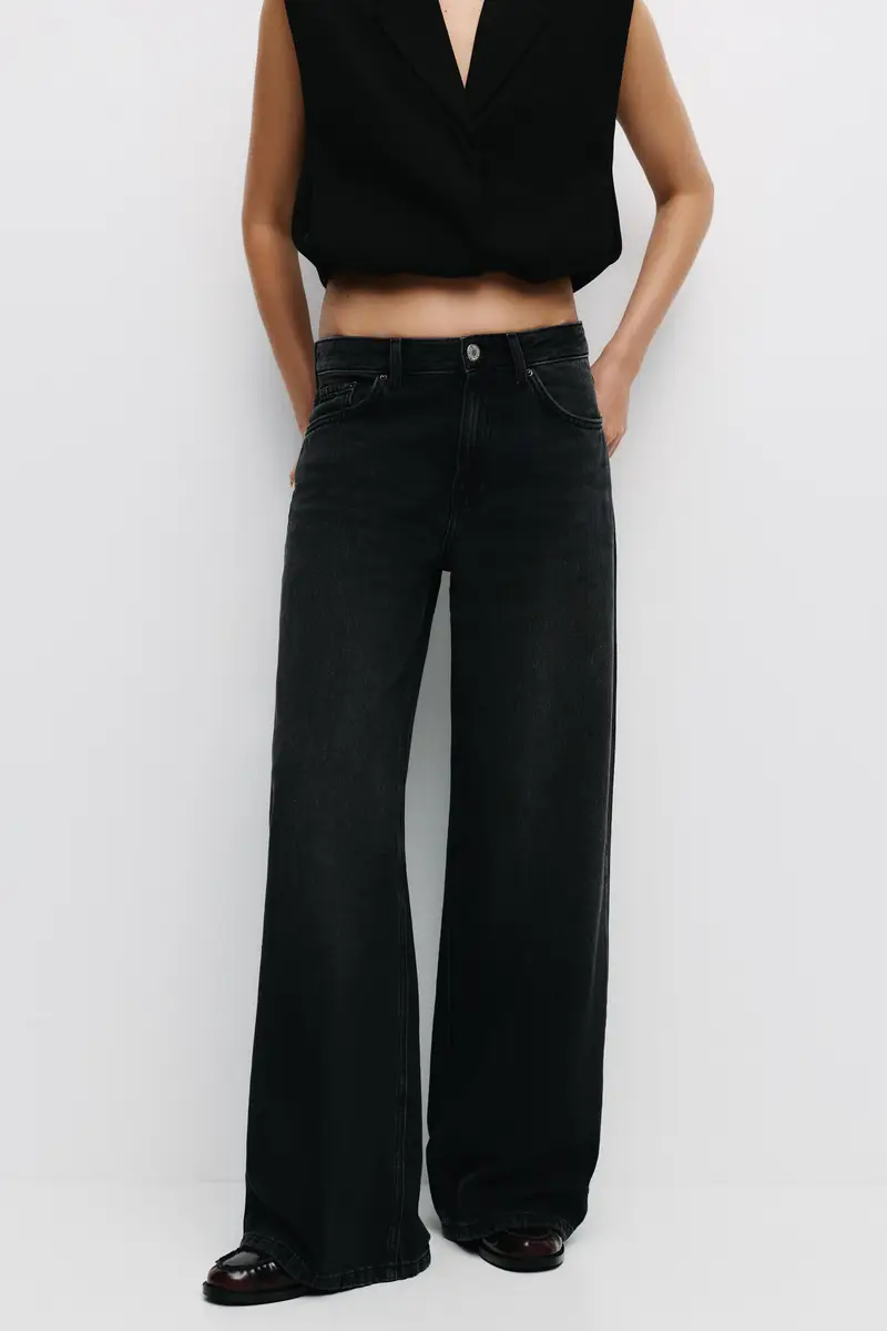 Pull&Bear Jeans Nero 3933839 miniatura 2