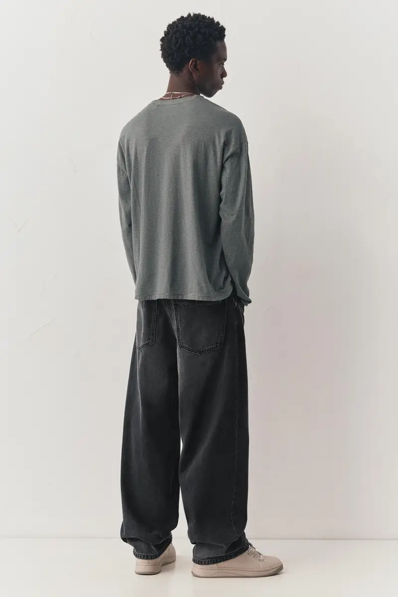 Pull&Bear Jeans Nero 4173948 miniatura 2