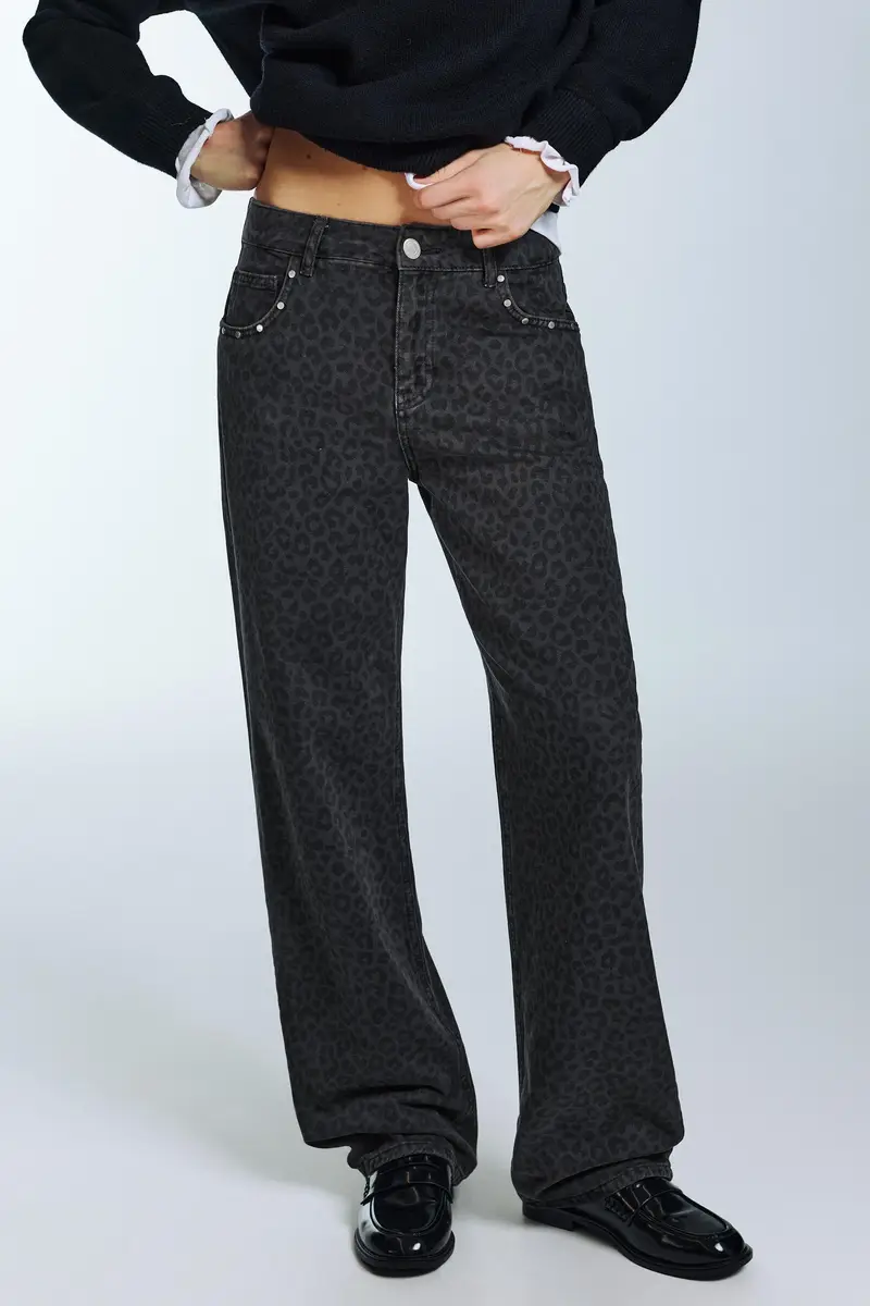 Pull&Bear Jeans Grigio 4174107 miniatura 3