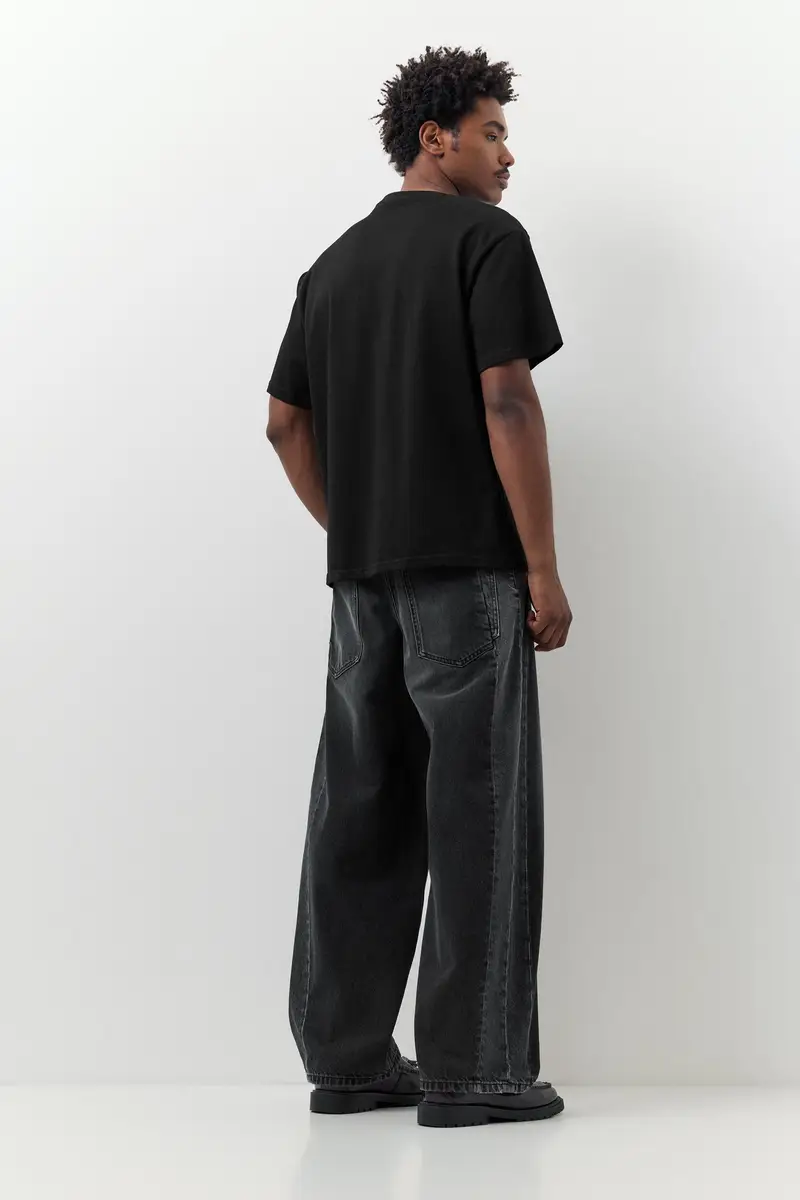 Pull&Bear Jeans Nero 4362661 miniatura 2