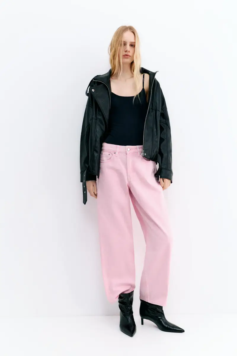 Pull&Bear Jeans Rosa 4291899 miniatura 2