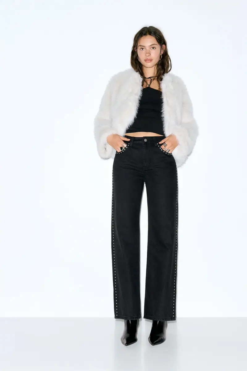 Pull&Bear Jeans Nero 3784246 miniatura 2