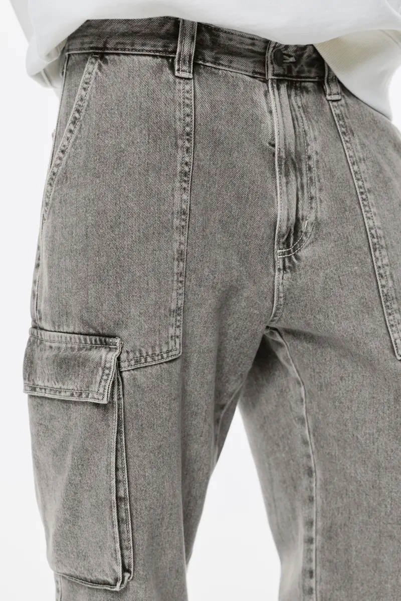 Pull&Bear Jeans Grigio 3934166 miniatura 3