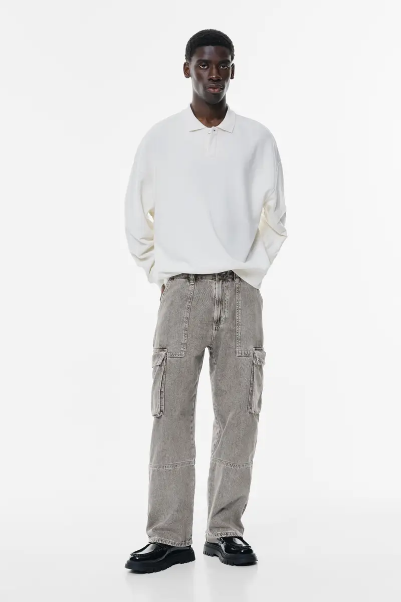 Pull&Bear Jeans Grigio 4113411 miniatura 2