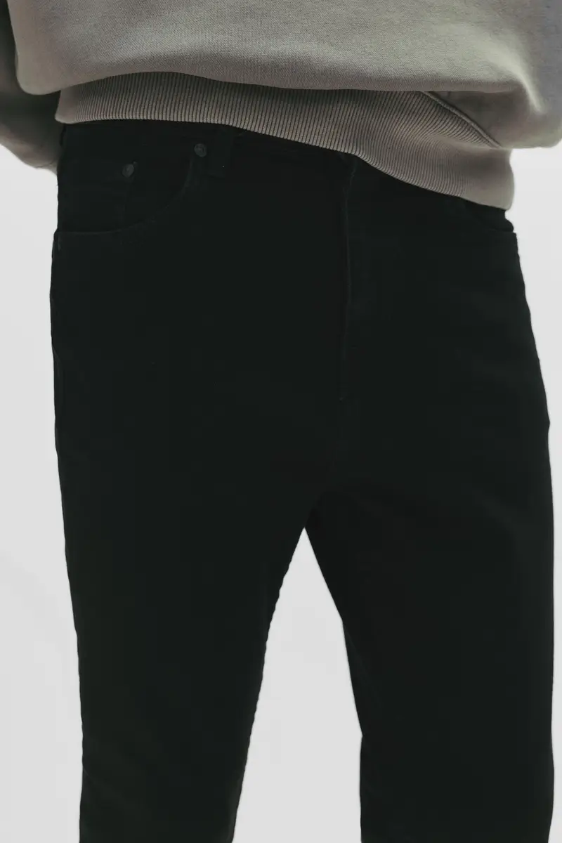 Pull&Bear Jeans Nero 4140028 miniatura 3