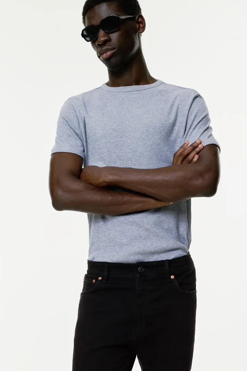 Pull&Bear Jeans Nero 3121951 miniatura 3