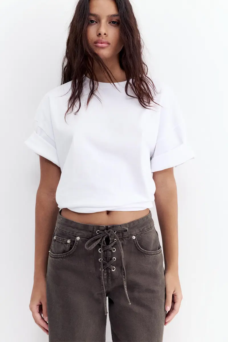 Pull&Bear Jeans Marrone 4336345 miniatura 3