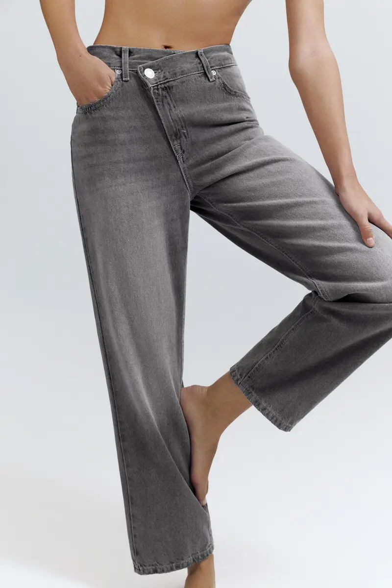 Pull&Bear Jeans Grigio 4188962 miniatura 2