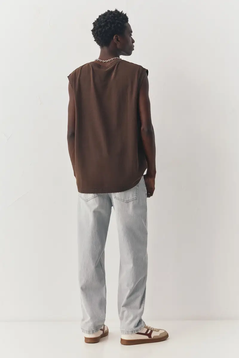 Pull&Bear Jeans Grigio 4144037 miniatura 3