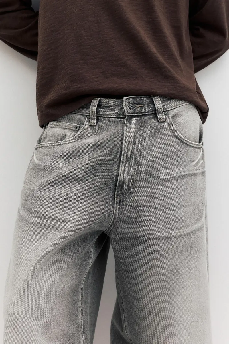 Pull&Bear Jeans Grigio 4362664 miniatura 3