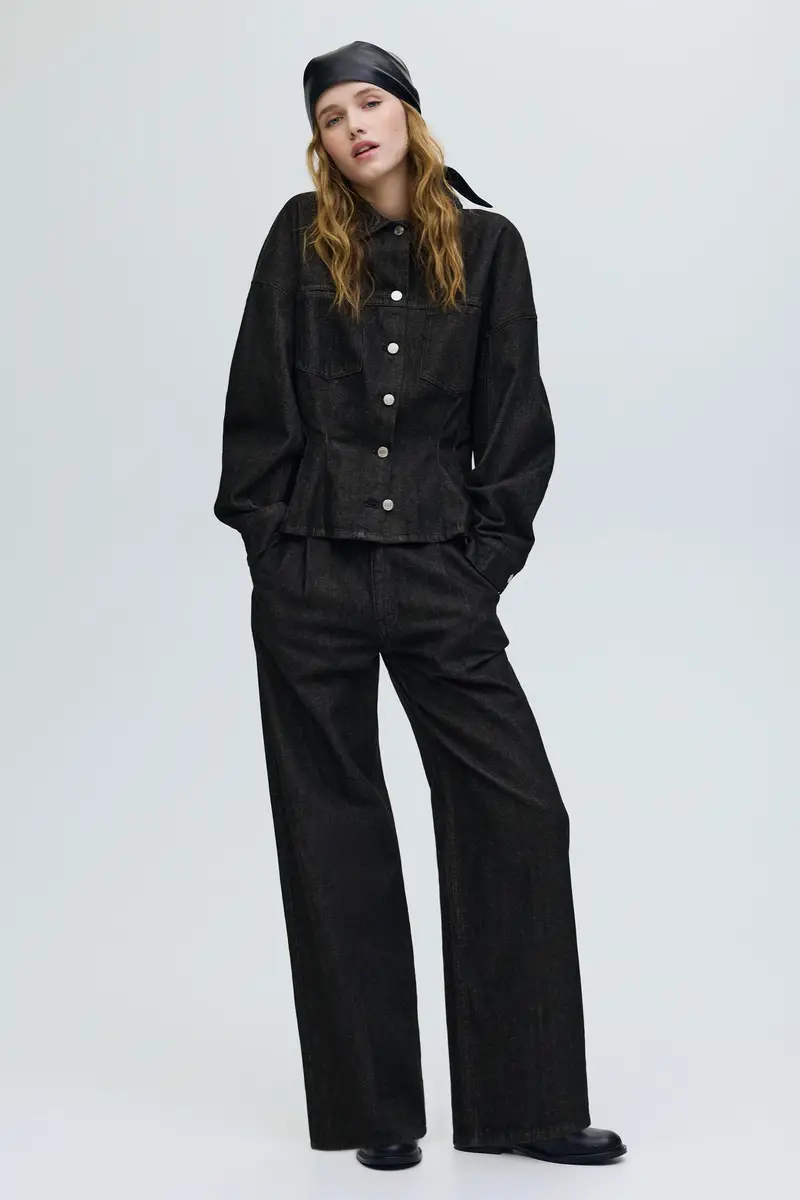 Pull&Bear Jeans Nero 4002037 miniatura 2