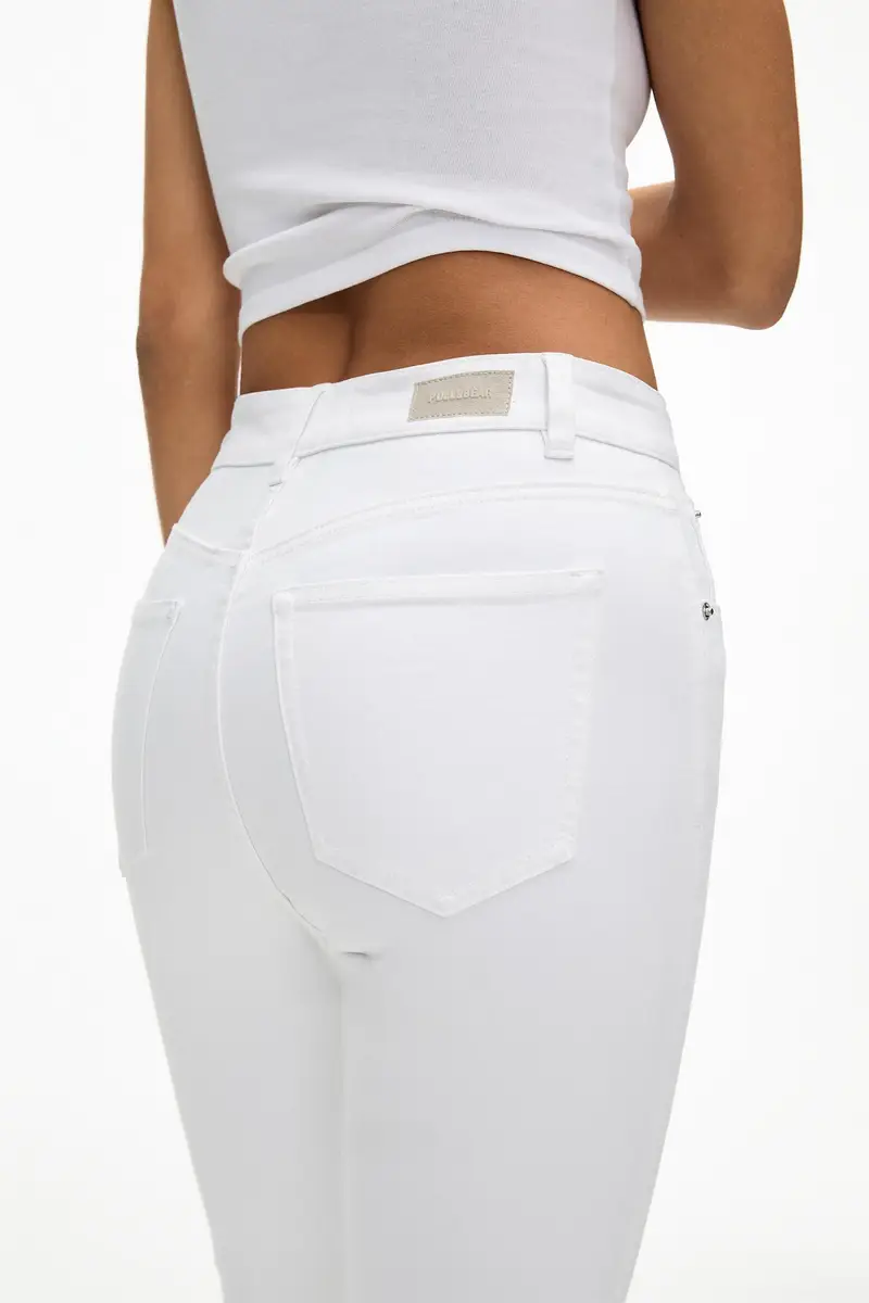 Pull&Bear Jeans Bianco 2835887 miniatura 3