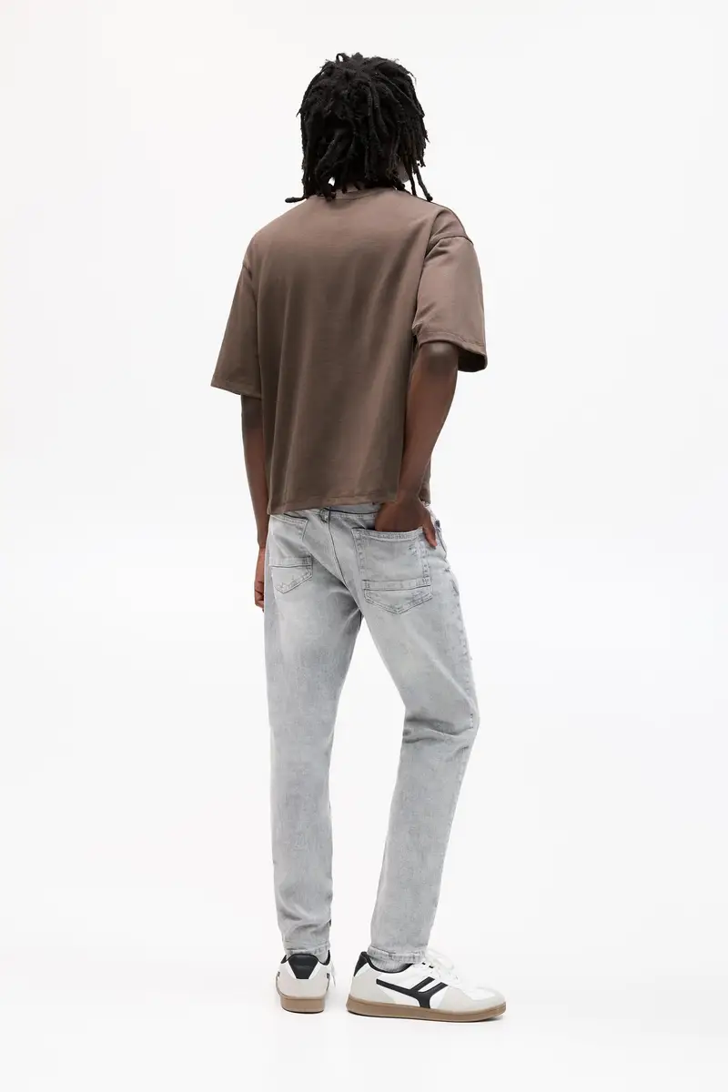 Pull&Bear Jeans Grigio 3934147 miniatura 2