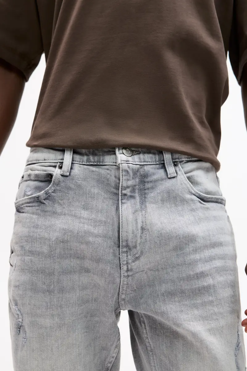 Pull&Bear Jeans Grigio 3934147 miniatura 3