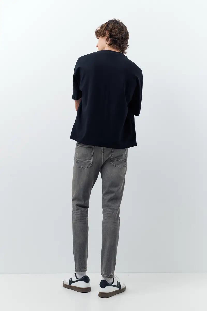 Pull&Bear Jeans Grigio 4261285 miniatura 2