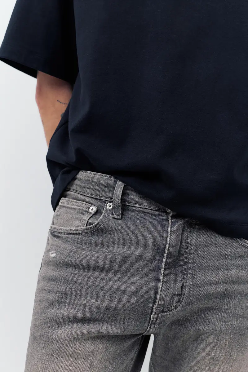 Pull&Bear Jeans Grigio 4261285 miniatura 3